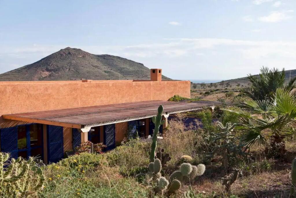 El Risco Colorado, Cabo De Gata Villa Rodalquilar Bagian luar foto