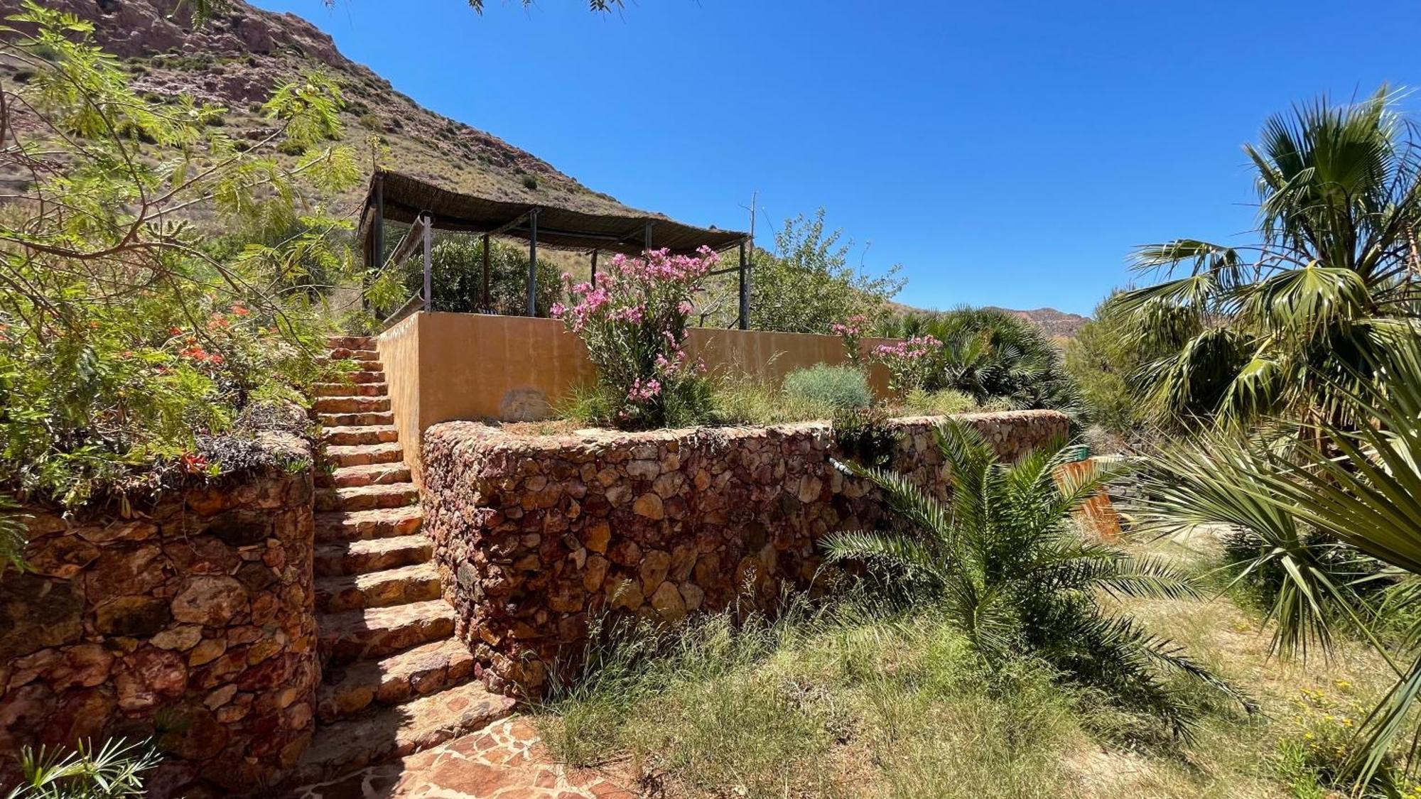 El Risco Colorado, Cabo De Gata Villa Rodalquilar Bagian luar foto