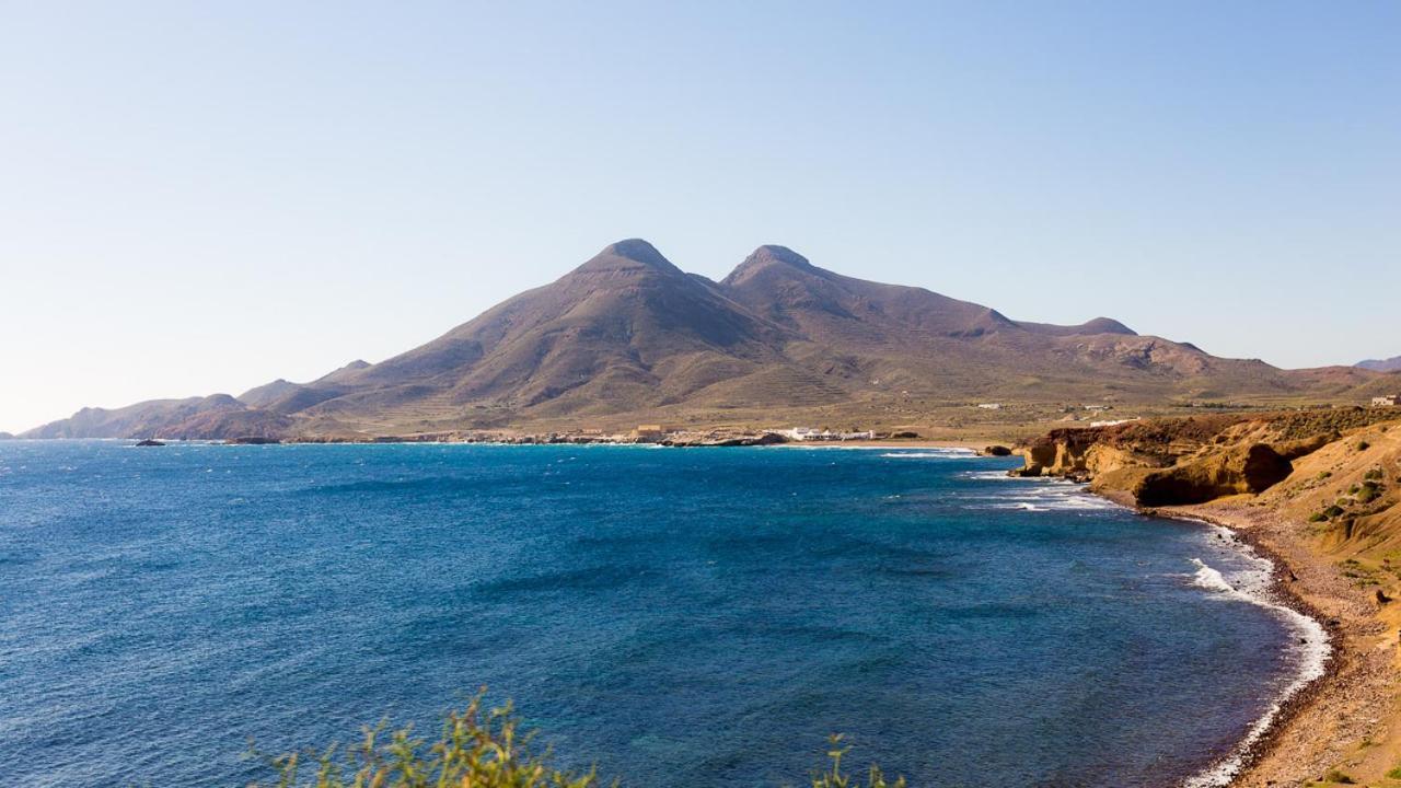 El Risco Colorado, Cabo De Gata Villa Rodalquilar Bagian luar foto
