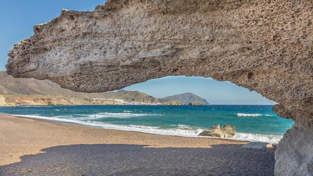 El Risco Colorado, Cabo De Gata Villa Rodalquilar Bagian luar foto