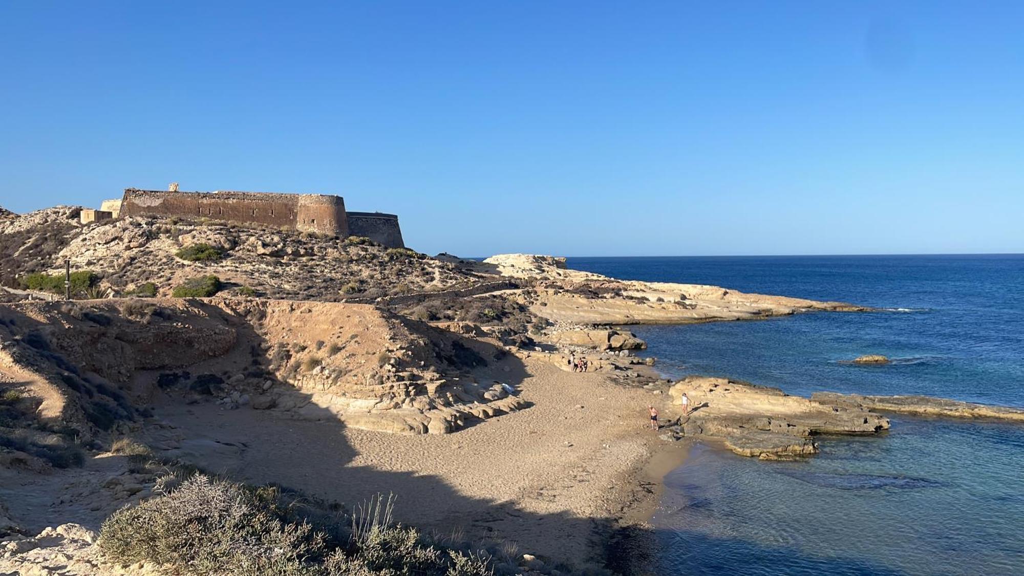 El Risco Colorado, Cabo De Gata Villa Rodalquilar Bagian luar foto