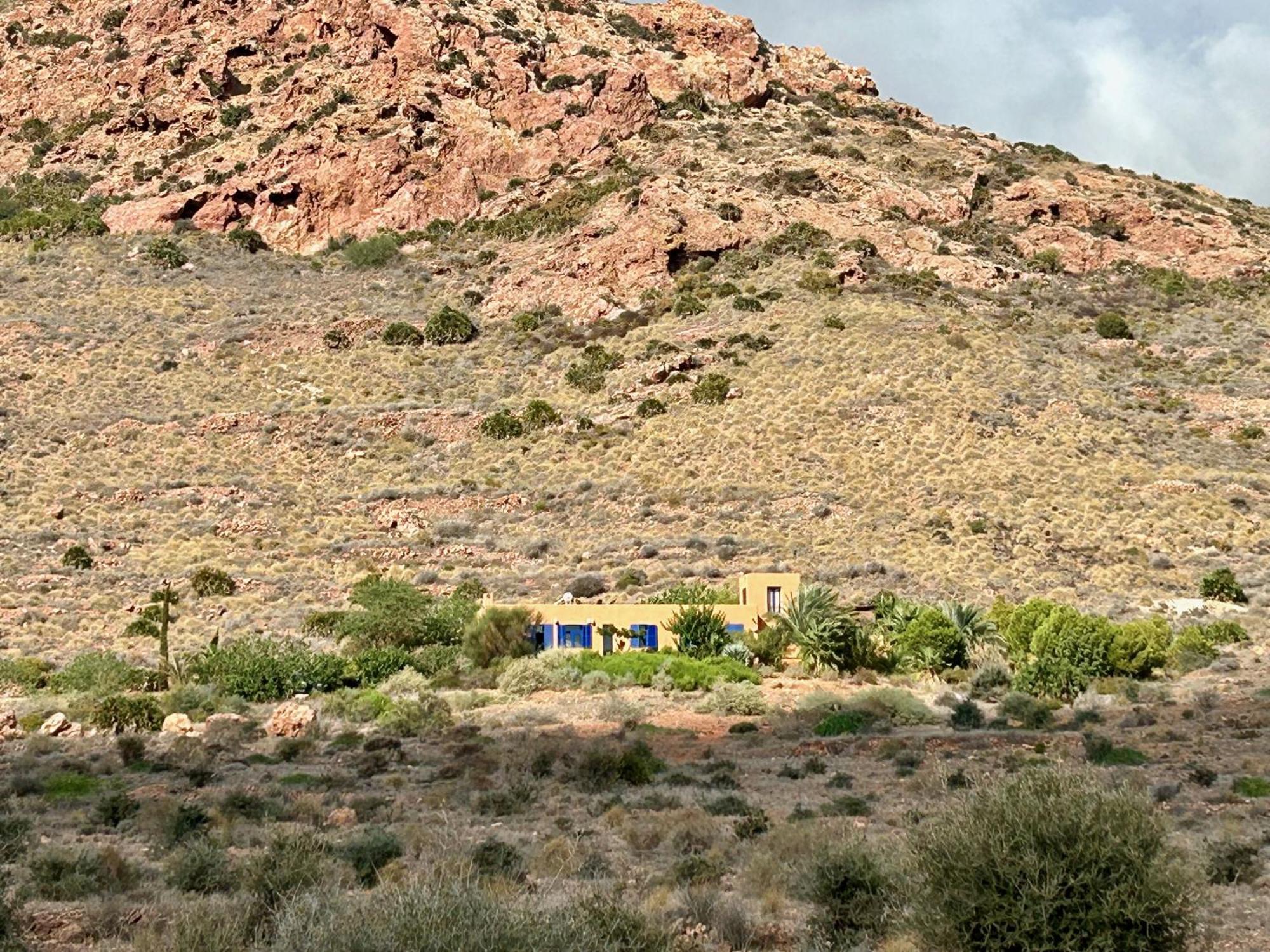 El Risco Colorado, Cabo De Gata Villa Rodalquilar Bagian luar foto