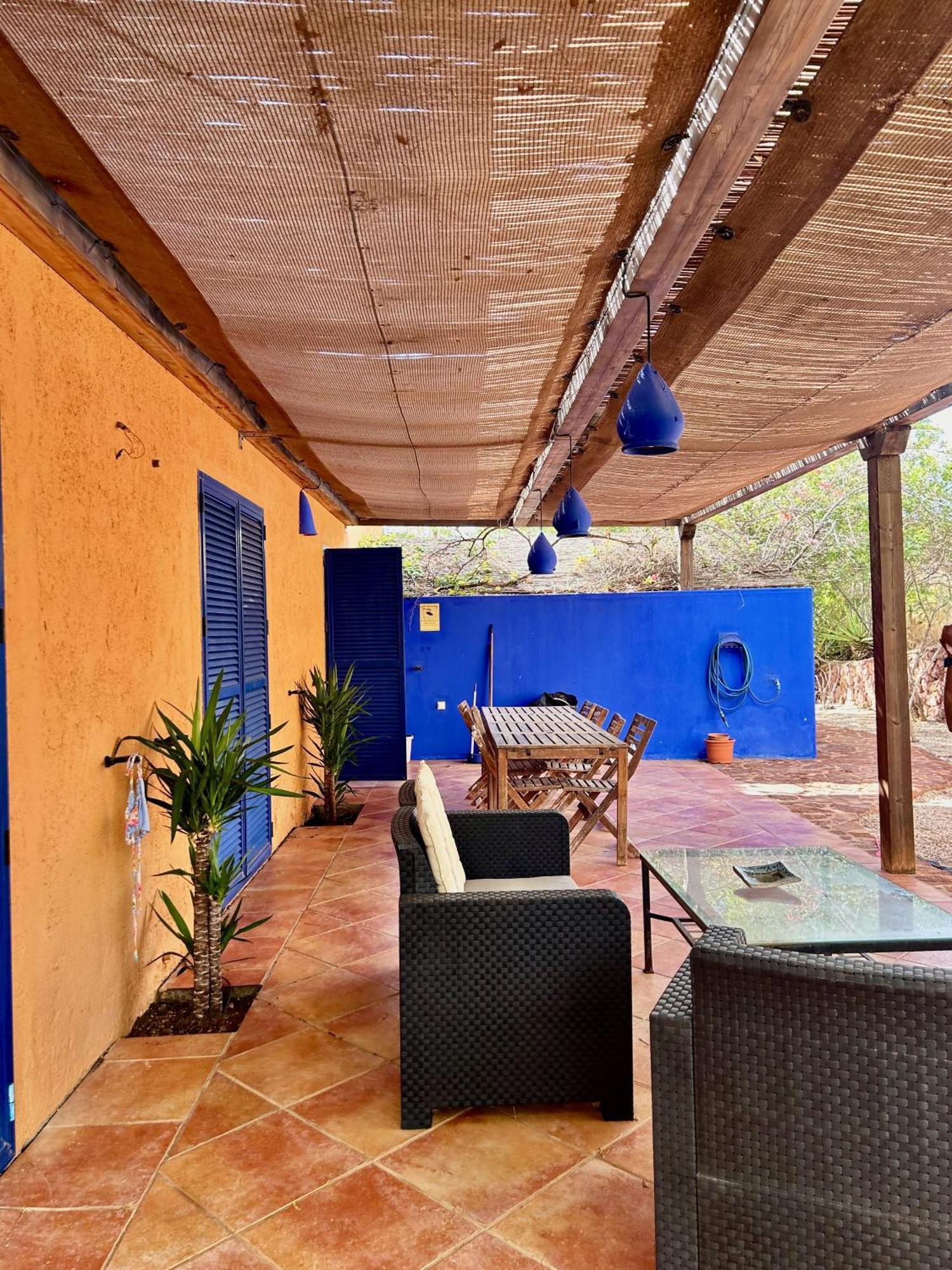 El Risco Colorado, Cabo De Gata Villa Rodalquilar Bagian luar foto